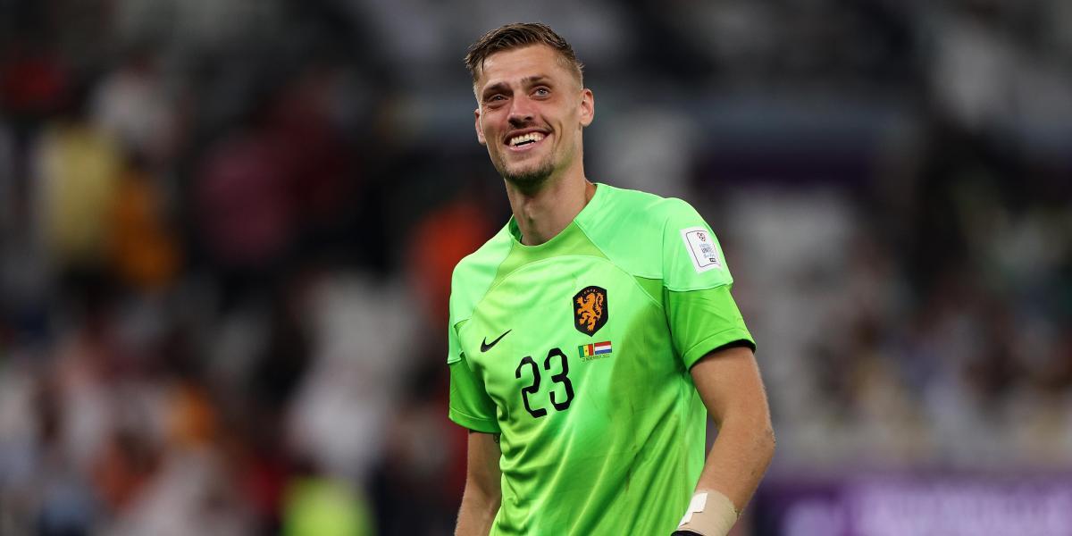 Noppert, de (casi) policía a portero en el Mundial en tres años