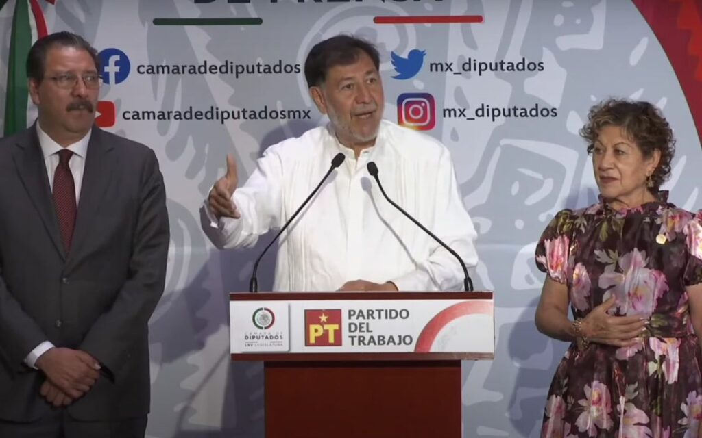 Noroña dice tener ‘boleto para la gran final’ en contienda interna para 2024