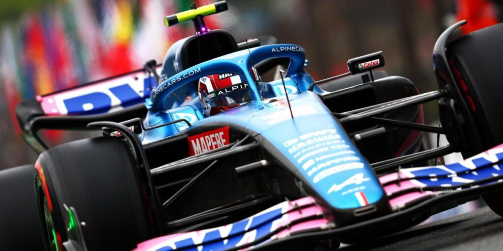 Ocon lidera unos libres 2 de puras tandas largas