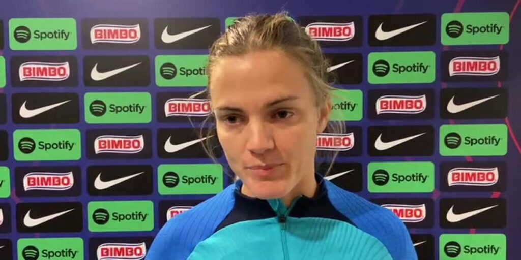 Paredes: "A mí me importa la selección y las compañeras, no está siendo fácil"