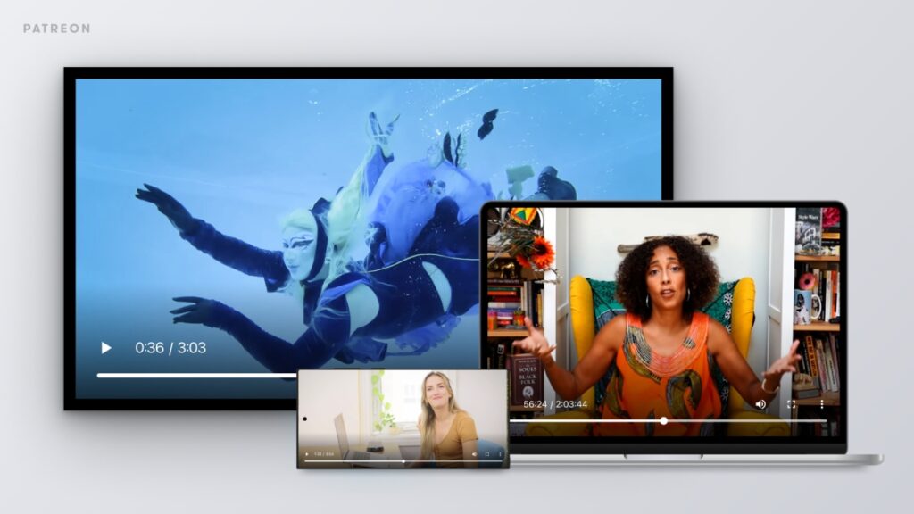 Patreon agrega una función de video nativo largamente esperada