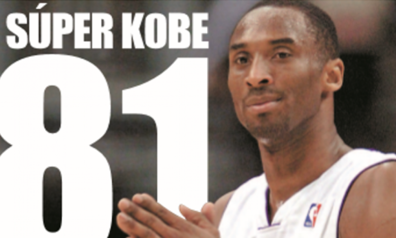 Phil Jackson sustituyó a Kobe Bryant a propósito en el partido de los 81 puntos