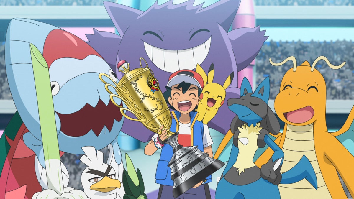 Pokémon finalmente corona a Ash como el mejor entrenador del mundo después de más de 20 años