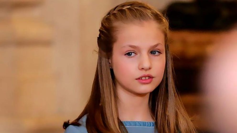 Por qué la princesa Leonor siempre lleva peinados con trenzas