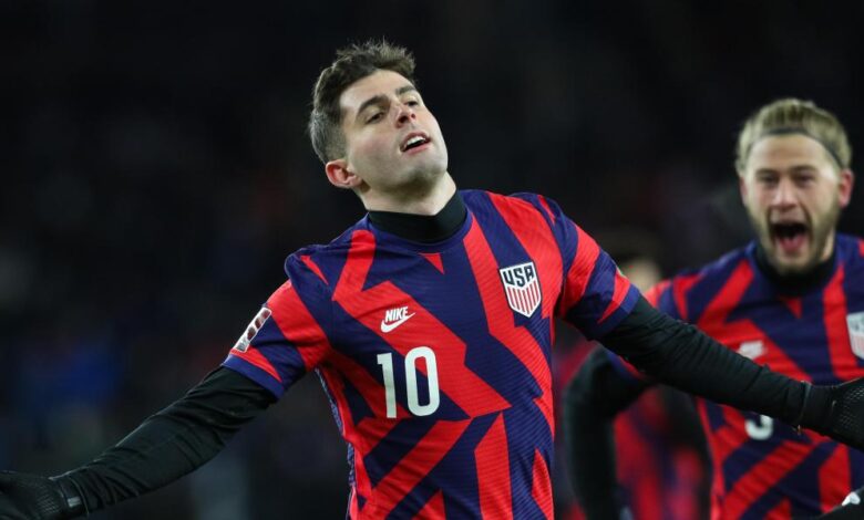 Pulisic encabeza la lista de USA