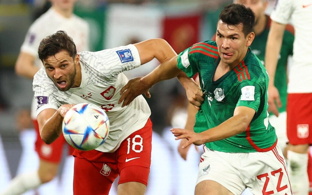 Qatar 2022: Así fue la batalla, sin dar ni pedir cuartel, entre mexicanos y polacos | Fotogalaría