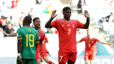Qatar 2022: Breel Embolo da victoria a Suiza sobre su natal Camerún | Tuit