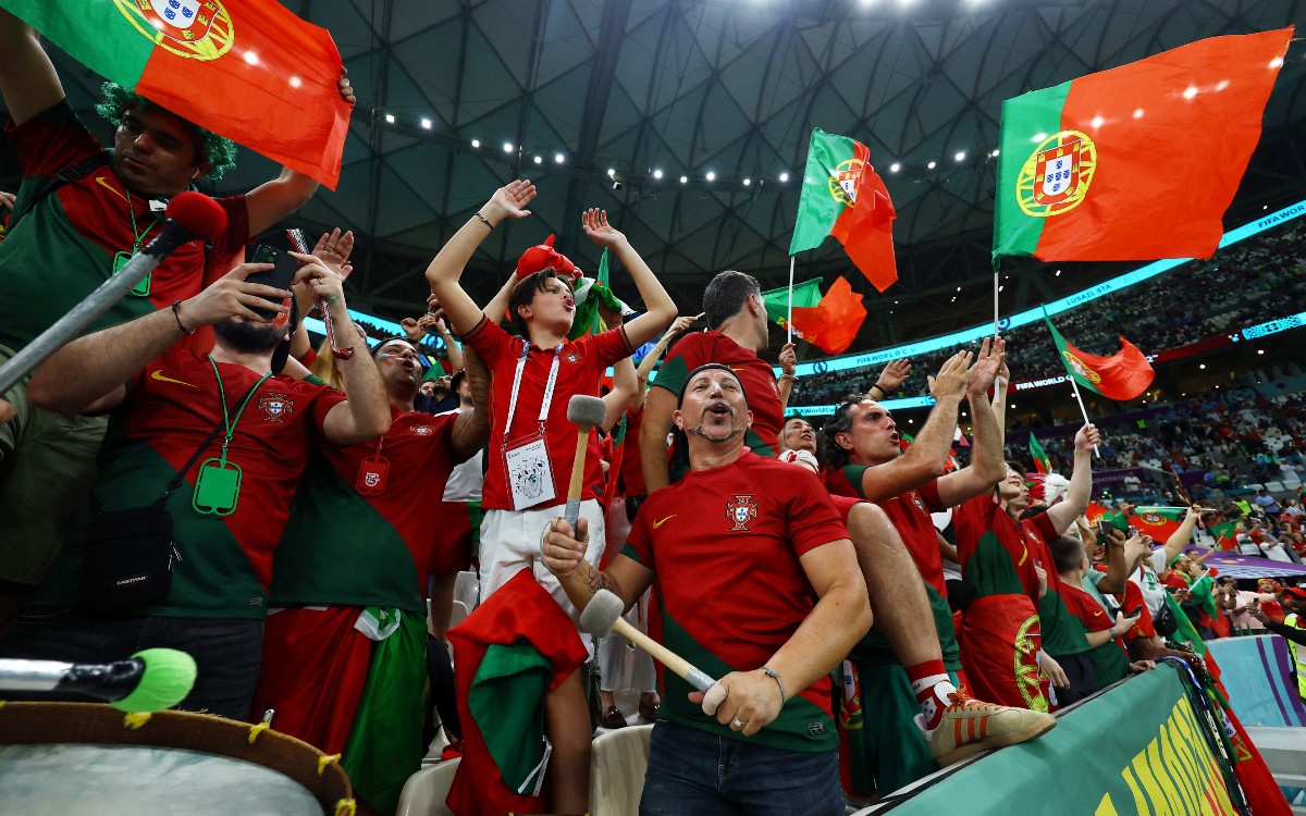 Qatar 2022: Calientan lusitanos y charrúas el ambiente en el Estadio Lusail | Fotogalería