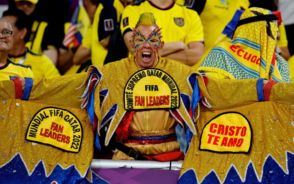 Qatar 2022: Ecuatorianos y Senegaleses prenden el Estadio Internacional Jalifa | Fotogalería