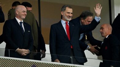 Qatar 2022: Encabeza Felipe VI apoyo a La Roja en el Estadio Al Thumama | Fotogalería