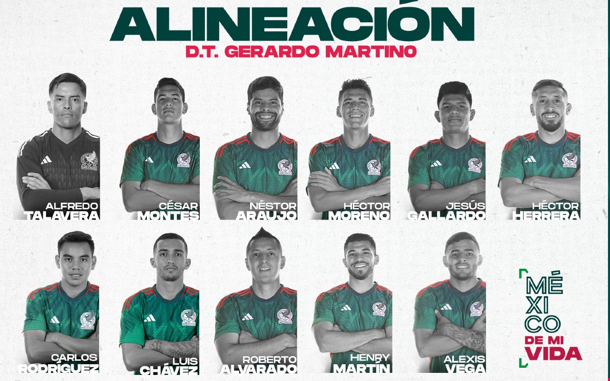 Qatar 2022: Esta la formación titular de México contra Irak | Tuit