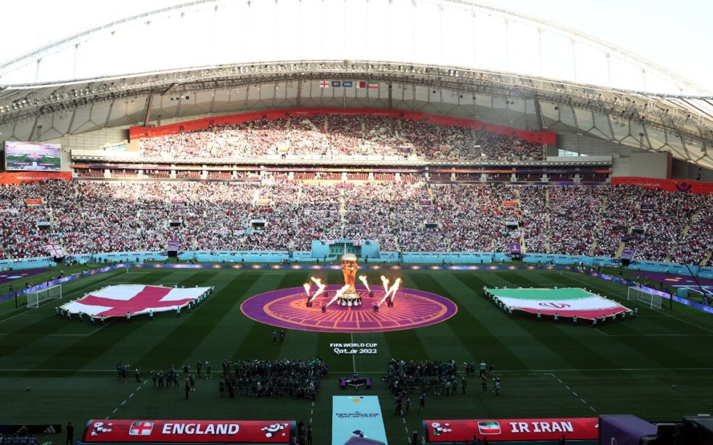 Qatar 2022: Ingleses e iraníes ponen el ambiente en Al Rayyan | Fotogalería