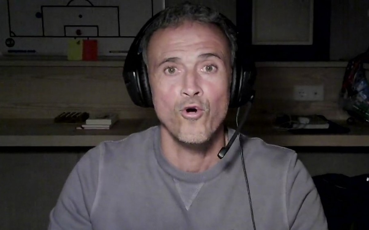 Qatar 2022: Luis Enrique, DT de España en el Mundial, se convierte en 'streamer' | Video