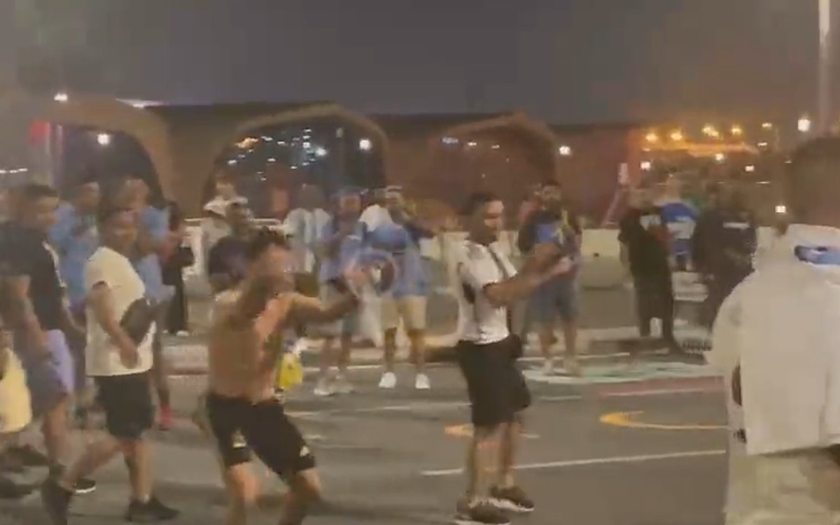Qatar 2022: Mexicanos y argentinos protagonizan pelea en calles de Qatar | Videos