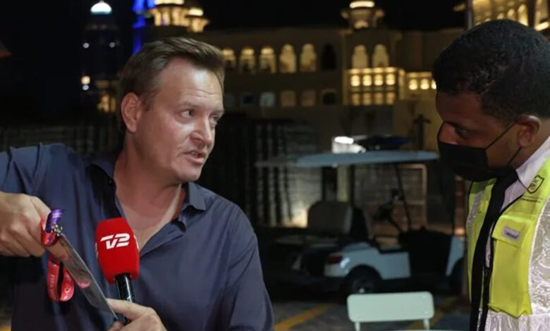 Qatar 2022 | Periodista es amenazado durante transmisión en vivo | Video