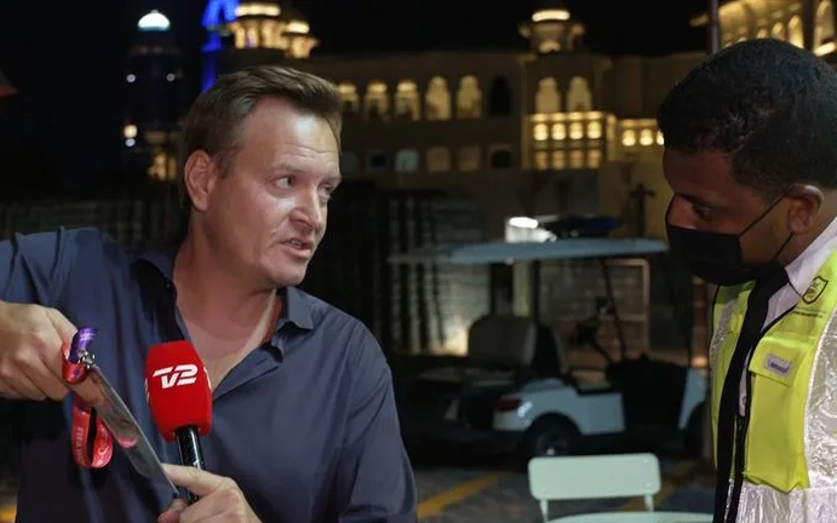 Qatar 2022 | Periodista es amenazado durante transmisión en vivo | Video