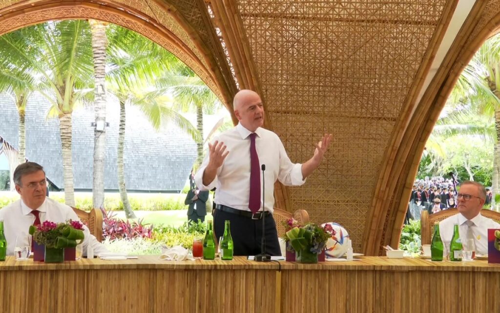 Qatar 2022: Pide Infantino una tregua en Ucrania por el Mundial | Video