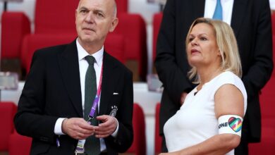 Qatar 2022: Reprocha ministra alemana a Infantino prohibir los brazaletes 'OneLove' | Fotogalería
