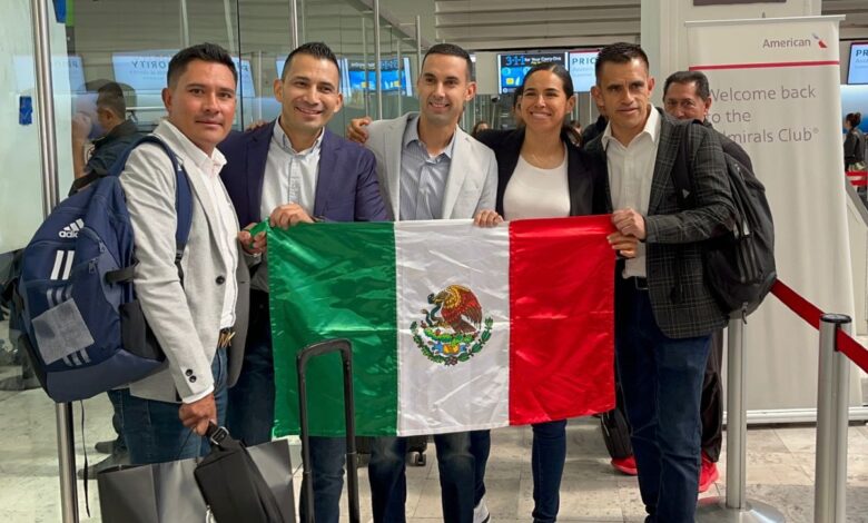 Qatar 2022: Ya viajan la y los árbitros mexicanos al Mundial | Video