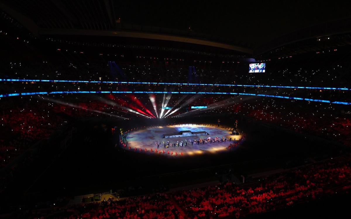 Qatar 2022: ¡Así se puso la fiesta en el Estadio Al Bayt! | Video