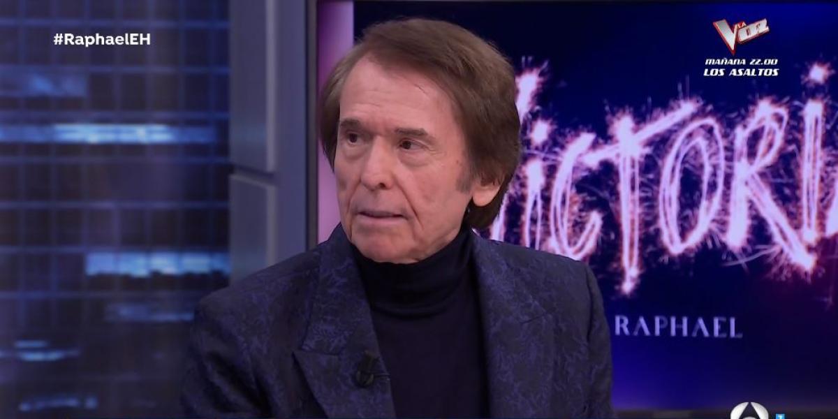 Raphael hace público en 'El Hormiguero' "los malos ratos" que le hizo pasar Pablo López