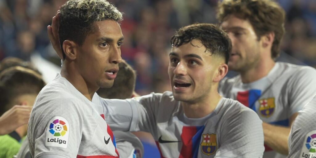 Raphinha: "Tenía que ser rápido y frío para marcar"