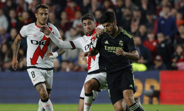 Rayo y Real Madrid intercambian golpes