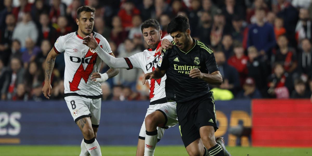 Rayo y Real Madrid intercambian golpes