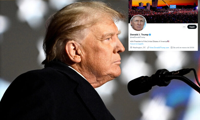 Reactivan cuenta de Donald Trump en Twitter