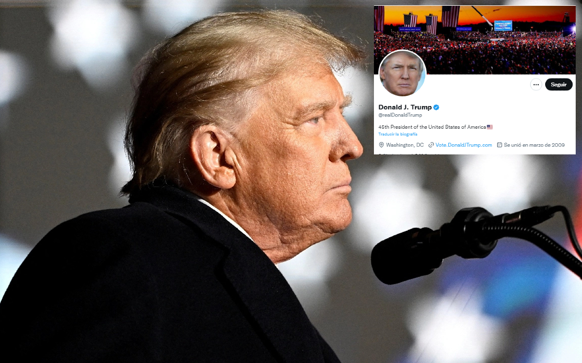 Reactivan cuenta de Donald Trump en Twitter