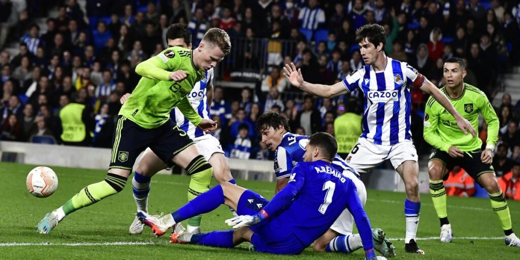 Real Sociedad - Manchester United, en directo | El partido de la Europa League, en vivo