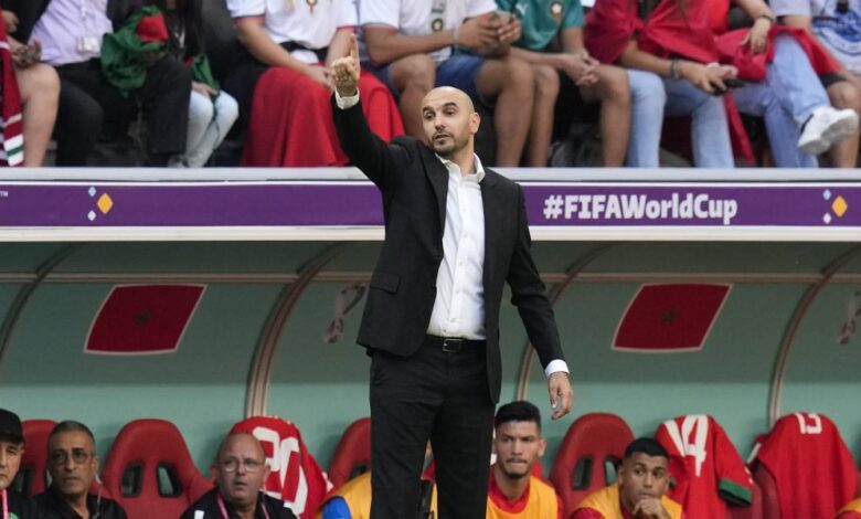Regragui: "Tuvimos excesivo respeto a Croacia"