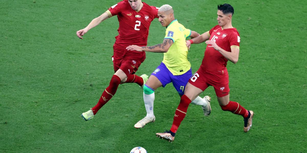 Richarlison derriba el muro serbio con su gol