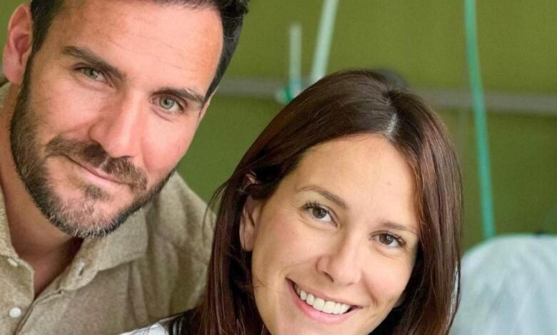 Saul Craviotto da la bienvenida a su tercera hija, Olivia