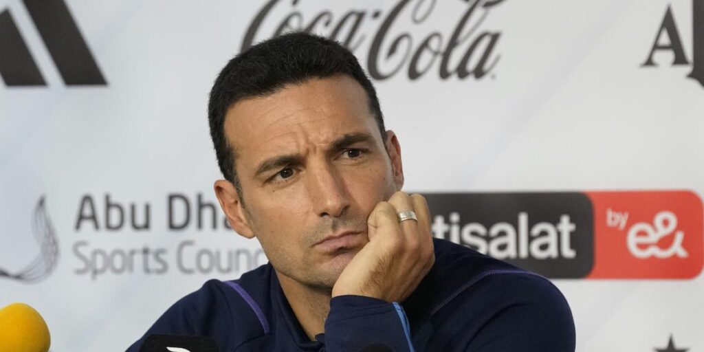 Scaloni: "Veo a Messi con ganas de disfrutar el Mundial"