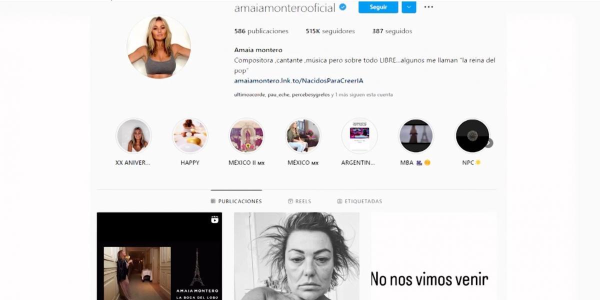 Se cumple un mes desde la última aparición pública de Amaia Montero