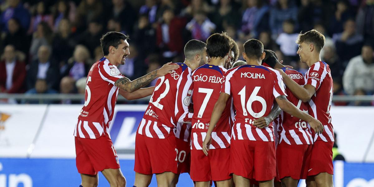 Se jugó el Mundial ante el Almazán y Simeone le alaba por su compromiso