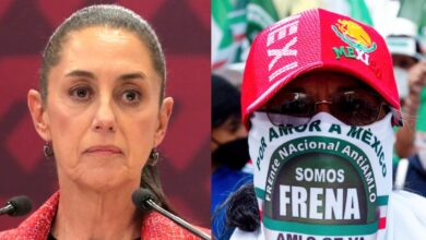 Sheinbaum rechaza que haya peticiones para marchas el 27 de noviembre; FRENAAA publica solicitud para ese día