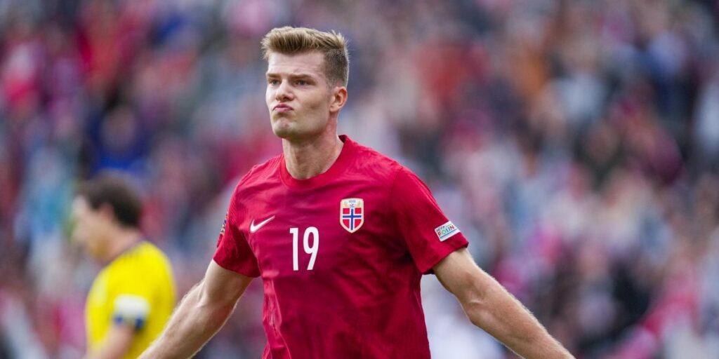 Sorloth, con Noruega pese a no ser mundialista