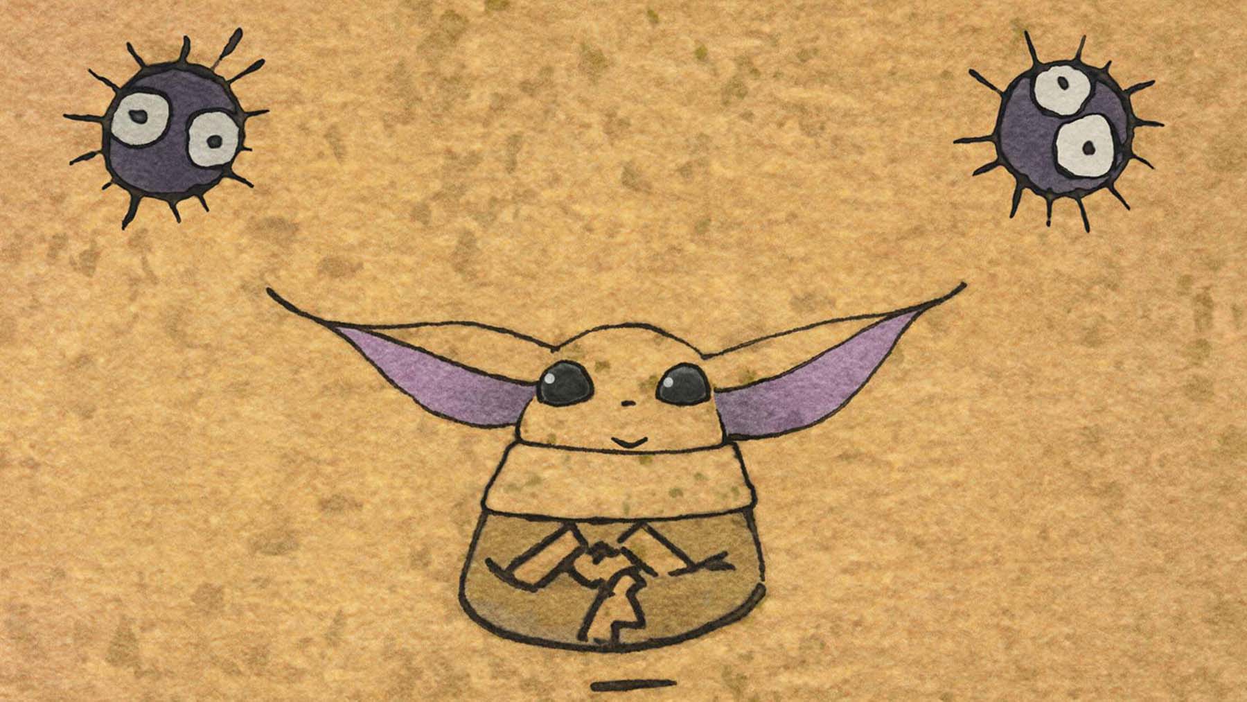 Sorpresa en La Fuerza: Studio Ghibli y Lucasfilm estrena por sorpresa ‘Zen, Grogu and Dust Bunnies’