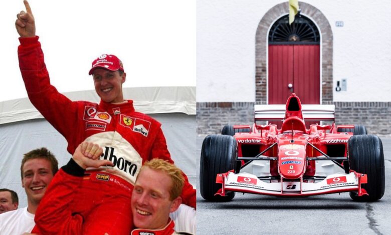 Subastarán el auto con el que Michael Schumacher ganó la F1 en 2003