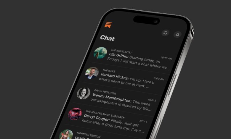 Substack apunta a Twitter con el lanzamiento de la función de discusiones, Substack Chat