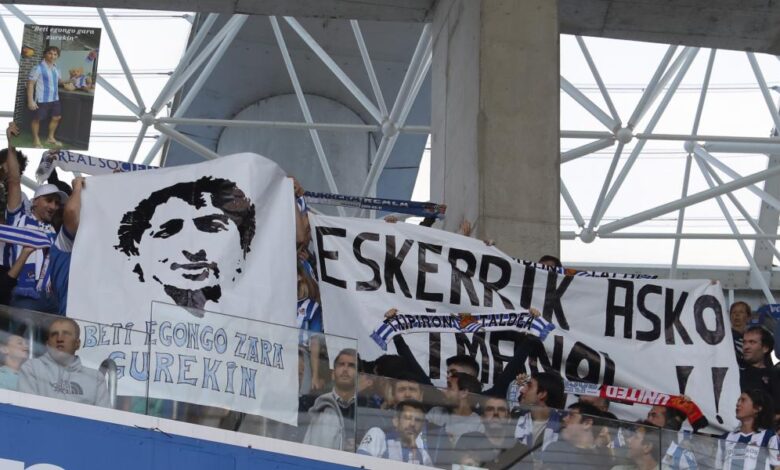 Tarde de ira, pero también de recuerdo y gratitud en Anoeta