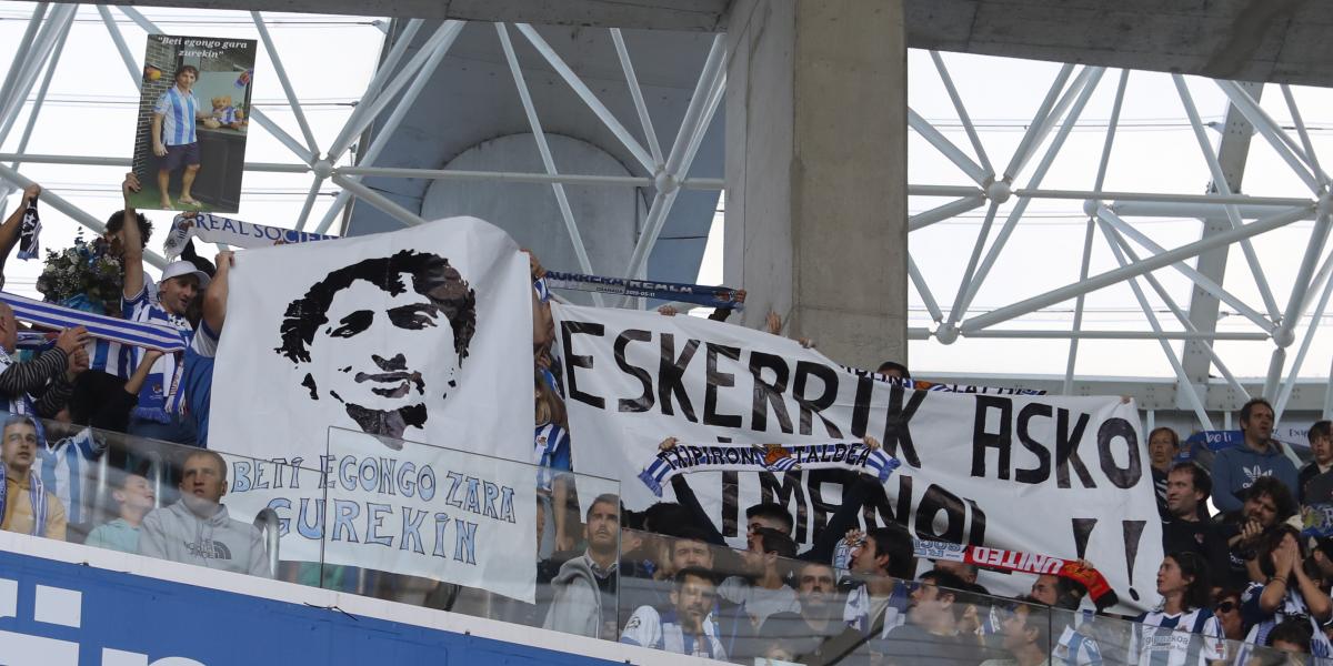 Tarde de ira, pero también de recuerdo y gratitud en Anoeta