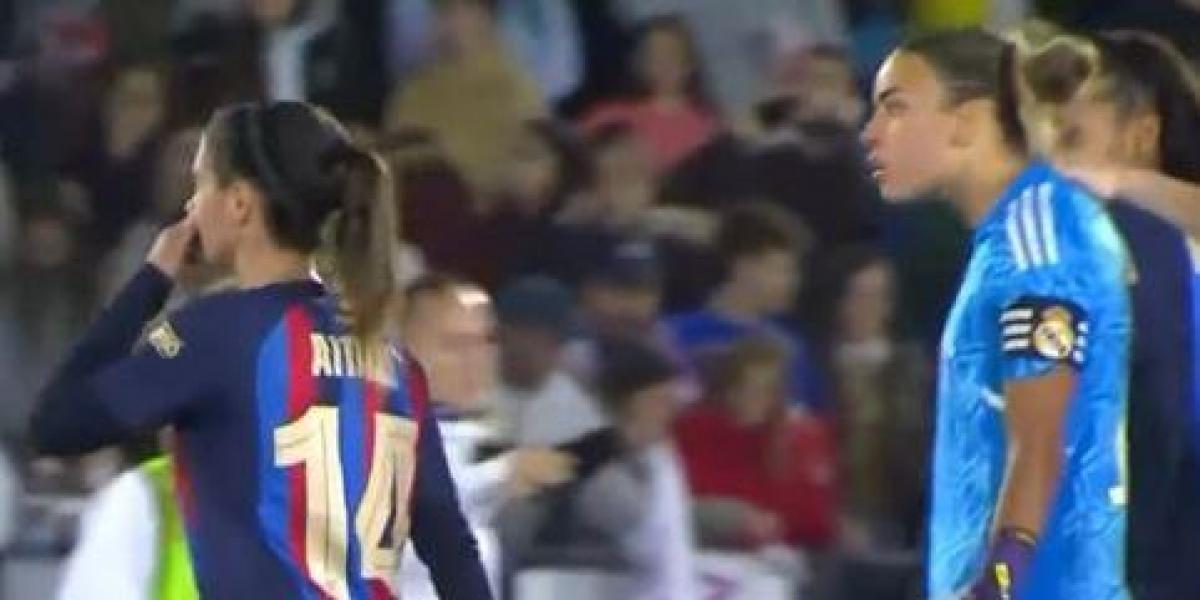 Tensión sobre el césped de Valdebebas tras el Clásico