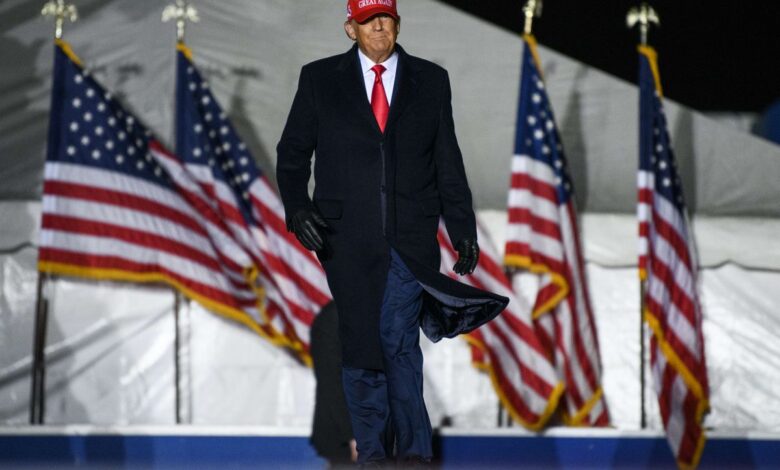 Trump dice que “muy, muy, muy probablemente” se presentará a las presidenciales de 2024