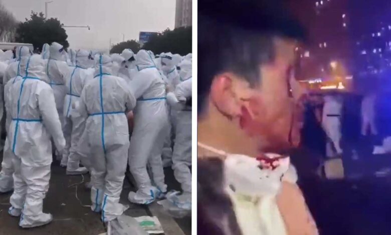 Violentas protestas en la mayor fábrica de Apple en China