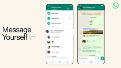 WhatsApp lanza una función que hace que sea más fácil enviarse mensajes a uno mismo