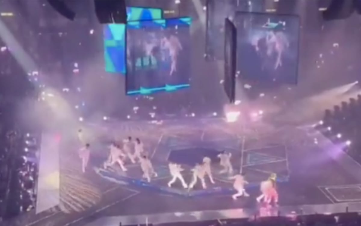 Ya hay detenidos por caída de pantalla gigante en concierto de ‘Mirror’