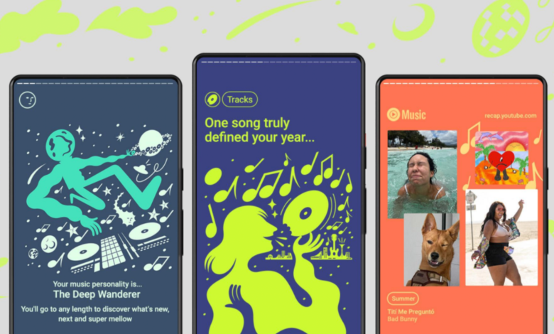 YouTube Music comienza a implementar sus resúmenes personalizados de fin de año